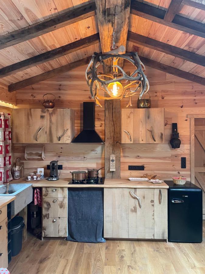 Le Chalet Du Helivy Жале Екстериор снимка